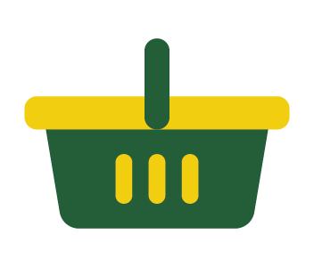 A shopping basket icon.